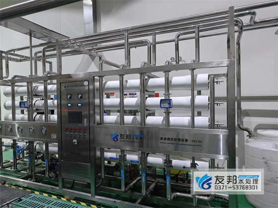 新疆娃哈哈工廠20噸純凈水設(shè)備
